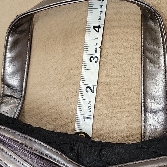 Black Quilted Cosmetic Travel Bag Set Of 4 NWOT - Picture 14 of 14